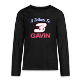 Chris Archdale | 2022 | Youth LS T-Shirt - charcoal grey