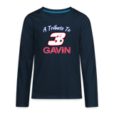 Chris Archdale | 2022 | Youth LS T-Shirt - deep navy