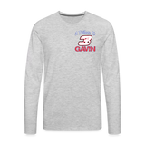 Chris Archdale | 2022 | Men's LS T-Shirt - heather gray