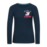 Chris Archdale | 2022 | Women's LS T-Shirt - deep navy