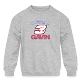 Chris Archdale | 2022 | Youth Crewneck Sweatshirt - heather gray