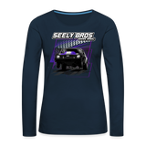 Seely Bros Racing | 2022 | Women's LS T-Shirt - deep navy