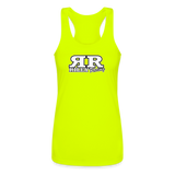 Riley Racing | 2022 | Women’s Racerback Tank - neon yellow