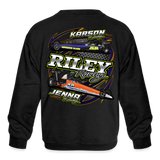 Riley Racing | 2022 | Youth Crewneck Sweatshirt - black