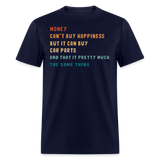 BUY CAR PARTS | FSR MERCH | ADULT T-SHIRT - navy
