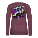 Jared Morrison | 2022 | Women's LS T-Shirt - heather burgundy