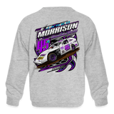 Jared Morrison | 2022 | Youth Crewneck Sweatshirt - heather gray