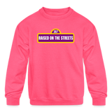 Tucker Mack | 2022 | Youth Crewneck Sweatshirt - neon pink