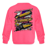Tucker Mack | 2022 | Youth Crewneck Sweatshirt - neon pink