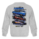 Hearn Motorsports | 2022 | Youth Crewneck Sweatshirt - heather gray