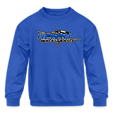 Hearn Motorsports | 2022 | Youth Crewneck Sweatshirt - royal blue