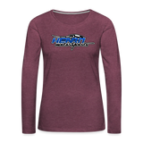 Hearn Motorsports | 2022 | Women's LS T-Shirt - heather burgundy