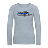 Hearn Motorsports | 2022 | Women's LS T-Shirt - heather ice blue