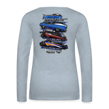 Hearn Motorsports | 2022 | Women's LS T-Shirt - heather ice blue