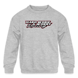 Jesse Fritts | 2022 | Youth Crewneck Sweatshirt - heather gray