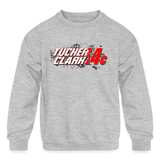 Tucker Clark | 2023 | Youth Crewneck Sweatshirt - heather gray