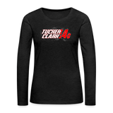 Tucker Clark | 2023 | Women's LS T-Shirt - charcoal grey