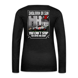 Tucker Clark | 2023 | Women's LS T-Shirt - charcoal grey