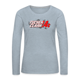 Tucker Clark | 2023 | Women's LS T-Shirt - heather ice blue