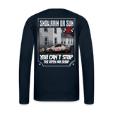 Tucker Clark | 2023 | Men's LS T-Shirt - deep navy