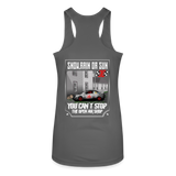 Tucker Clark | 2023 | Women’s Racerback Tank - charcoal