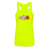 Tucker Clark | 2023 | Women’s Racerback Tank - neon yellow