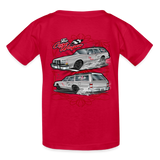 The Care Wagon | 2023 | Youth T-Shirt - red