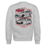 The Care Wagon | 2023 | Adult Crewneck Sweatshirt - heather gray