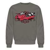 The Care Wagon | 2023 | Adult Crewneck Sweatshirt - asphalt gray