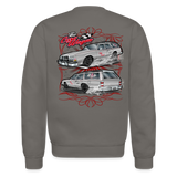 The Care Wagon | 2023 | Adult Crewneck Sweatshirt - asphalt gray