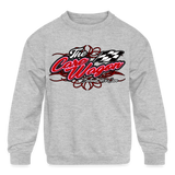 The Care Wagon | 2023 | Youth Crewneck Sweatshirt - heather gray