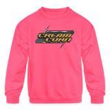 Larry Taylor | 2023 | Youth Crewneck Sweatshirt - neon pink