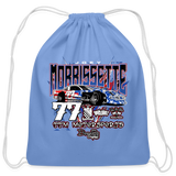 Joey Morrissette | 2023 | Cotton Drawstring Bag - carolina blue