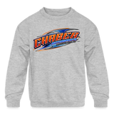Chaber Motorsports | 2023 | Youth Crewneck Sweatshirt - heather gray
