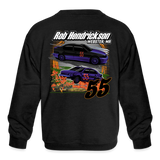 Rob Hendrickson | 2023 | Youth Crewneck Sweatshirt - black