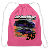 Rob Hendrickson | 2023 | Cotton Drawstring Bag - pink