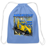 Mauritzio Martinelli | 2023 | Cotton Drawstring Bag - carolina blue