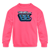 Colby Perkins | 2023 | Youth Crewneck Sweatshirt - neon pink