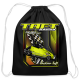 Taft Racing | 2022 | Cotton Drawstring Bag - black