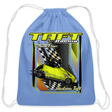 Taft Racing | 2022 | Cotton Drawstring Bag - carolina blue