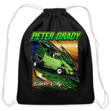 Peter Grady | 2022 | Cotton Drawstring Bag - black