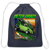 Peter Grady | 2022 | Cotton Drawstring Bag - navy