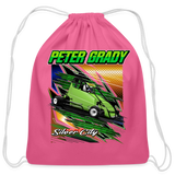 Peter Grady | 2022 | Cotton Drawstring Bag - pink