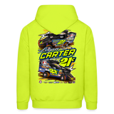 Logan Carter | 2023 | Adult Hoodie - safety green