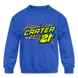 Logan Carter | 2023 | Youth Crewneck Sweatshirt - royal blue