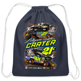 Logan Carter | 2023 | Cotton Drawstring Bag - navy