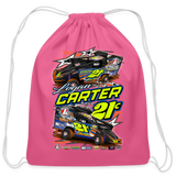 Logan Carter | 2023 | Cotton Drawstring Bag - pink