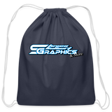 Steven Hulbert Graphics | 2023 | Cotton Drawstring Bag - navy