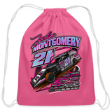 Jake Montgomery | 2023 | Cotton Drawstring Bag - pink