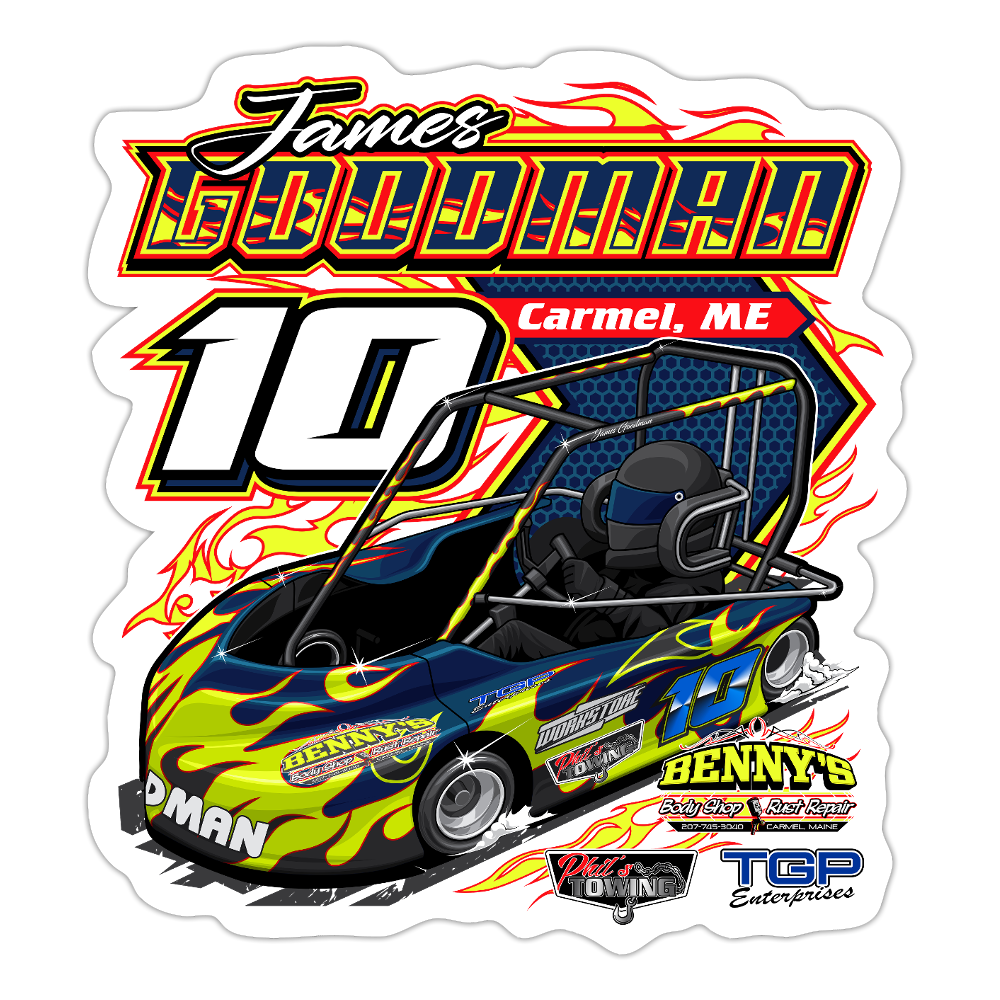 Goodman Racing Logo James Goodman – Five Star Racewear